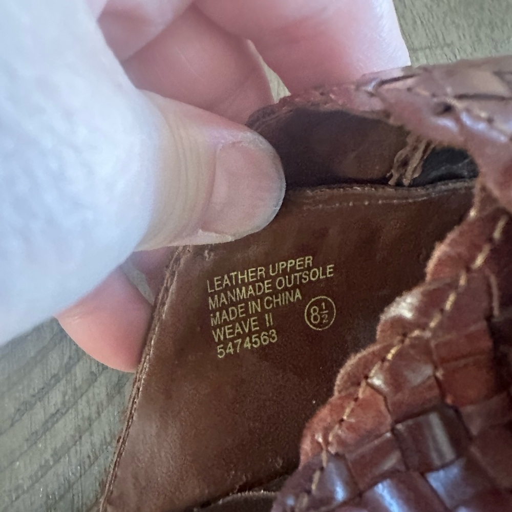 Women’s Earth Shoe brown sandals 8.5 - Picture 4 of 4